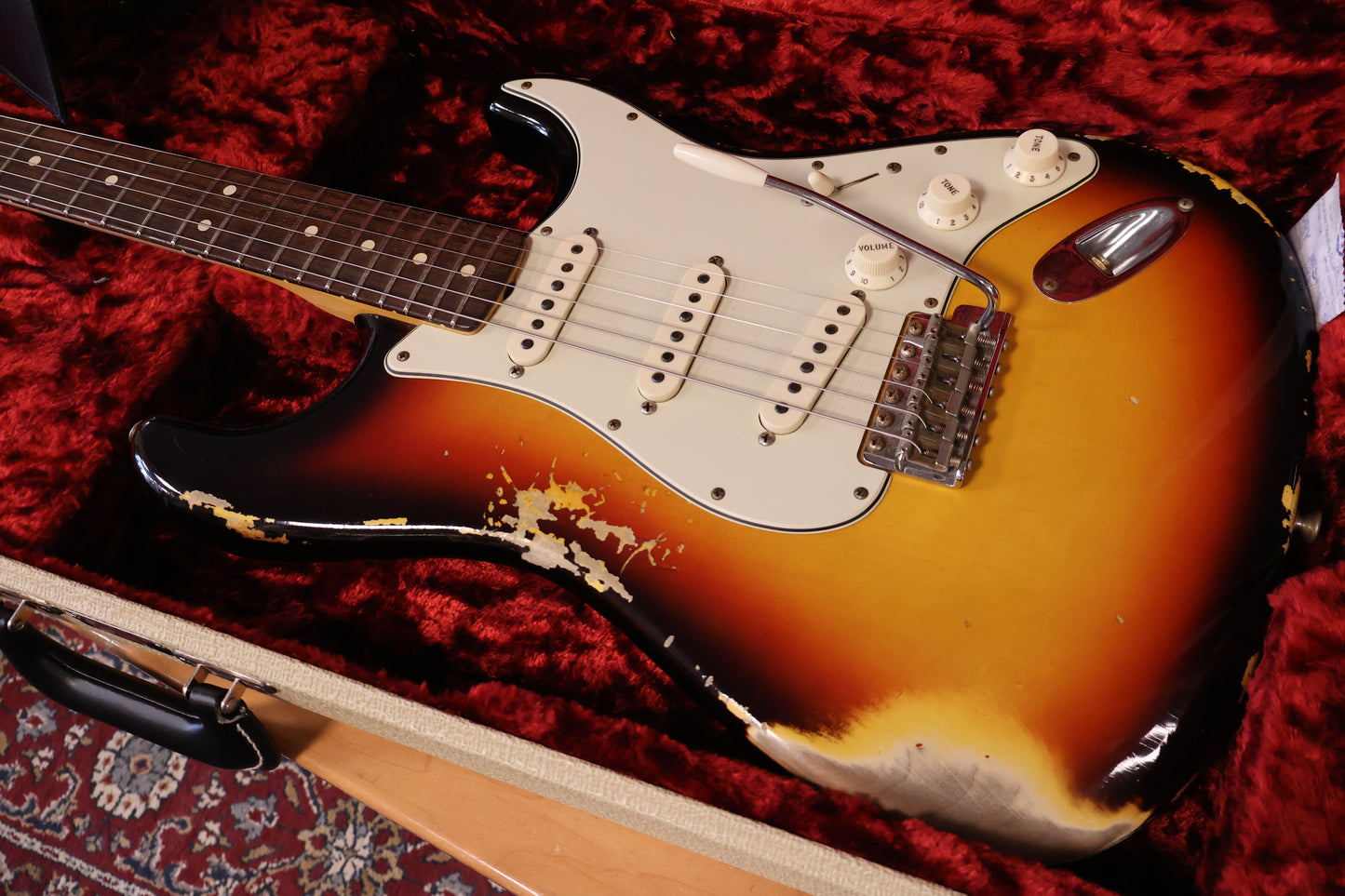 Fender '63 Stratocaster Sunburst Relic LTD (Used)