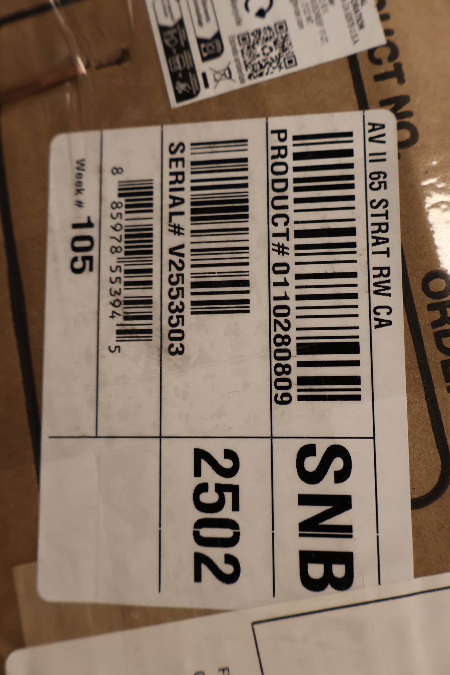 Fender American Vintage II 1965 Stratocaster Candy Apple Red