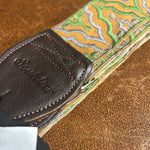 Souldier GS1140TP02DB - Brown/Green/Grey Red Guitar Strap