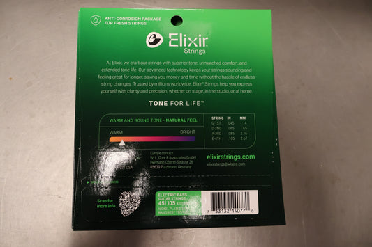 Elixir 14077 Electric Bass Medium 45-65-85-105