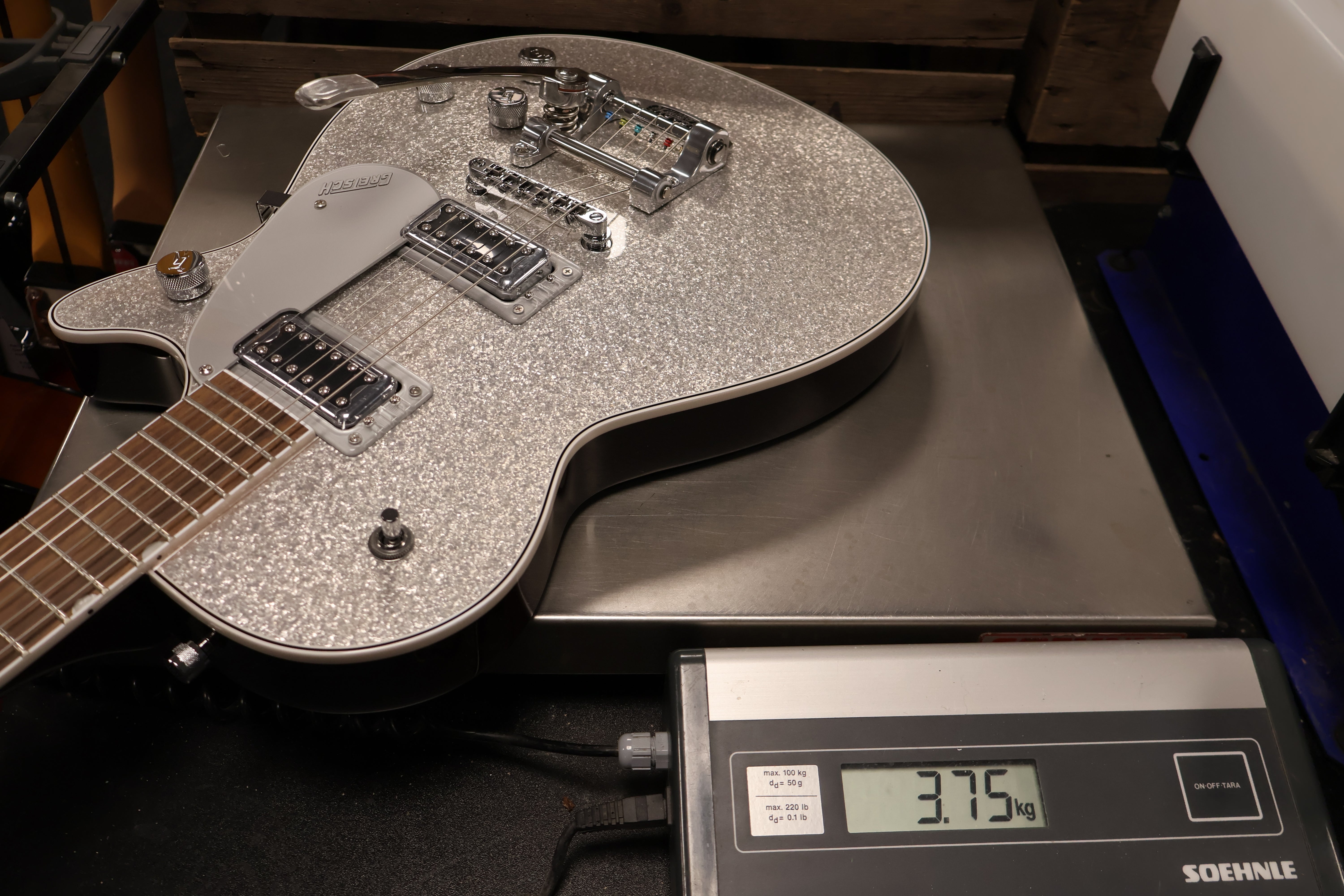 Gretsch G5230T Electromatic Sparkle Jet Silver Sparkle – Dirk Witte