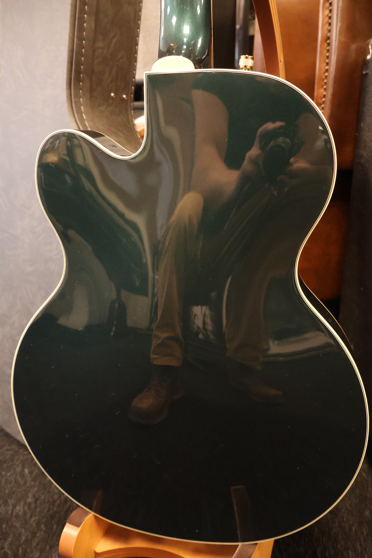 Gretsch Synchromatic Nashville with Bigsby Cadillac Green