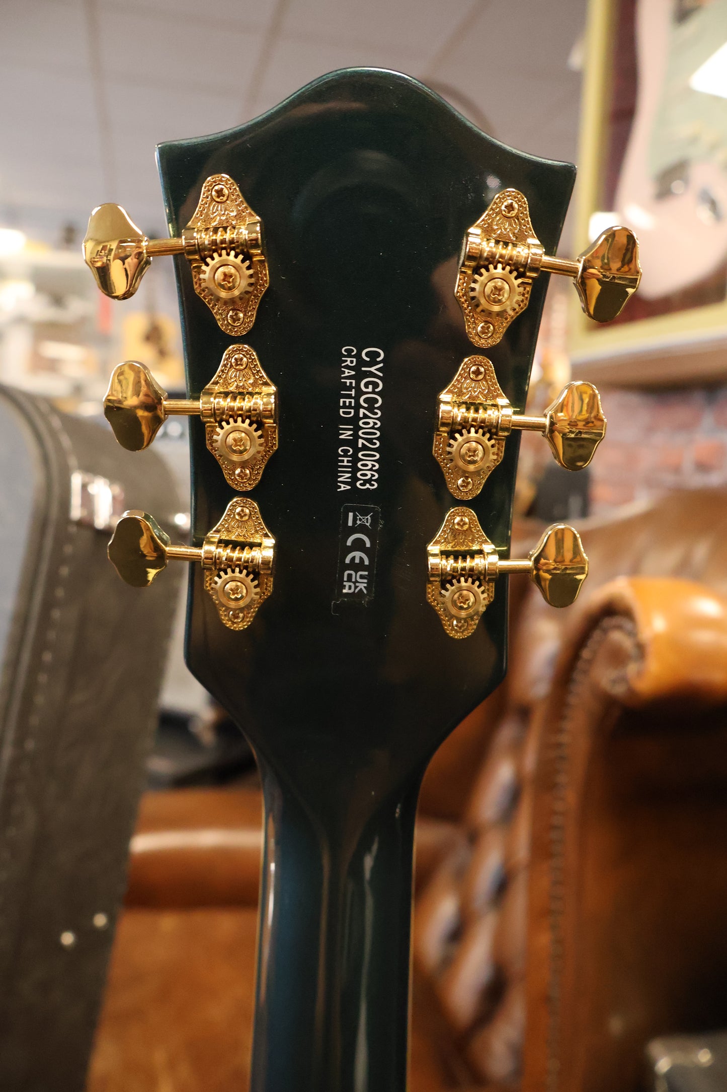 Gretsch Synchromatic Nashville with Bigsby Cadillac Green