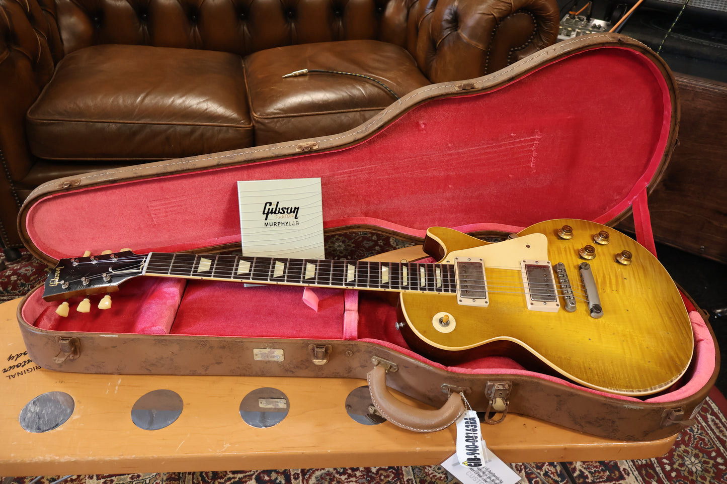 Gibson Murphy Lab 1959 Les Paul Standard Green Lemon Fade Heavy Aged (USED)