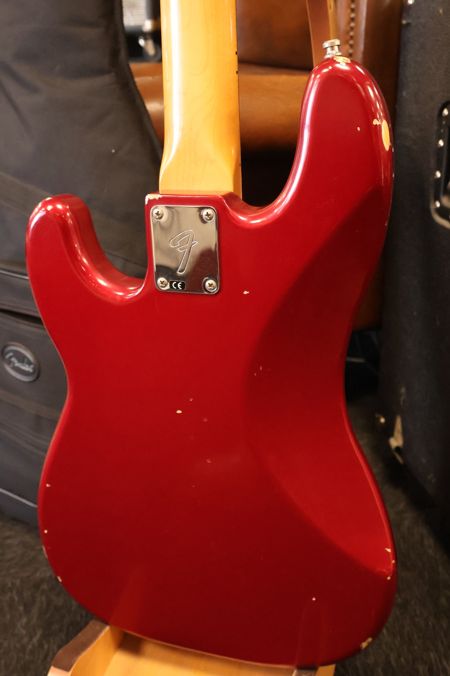 Fender Nate Mendel P Bass 2018 Candy Apple Red (Used)