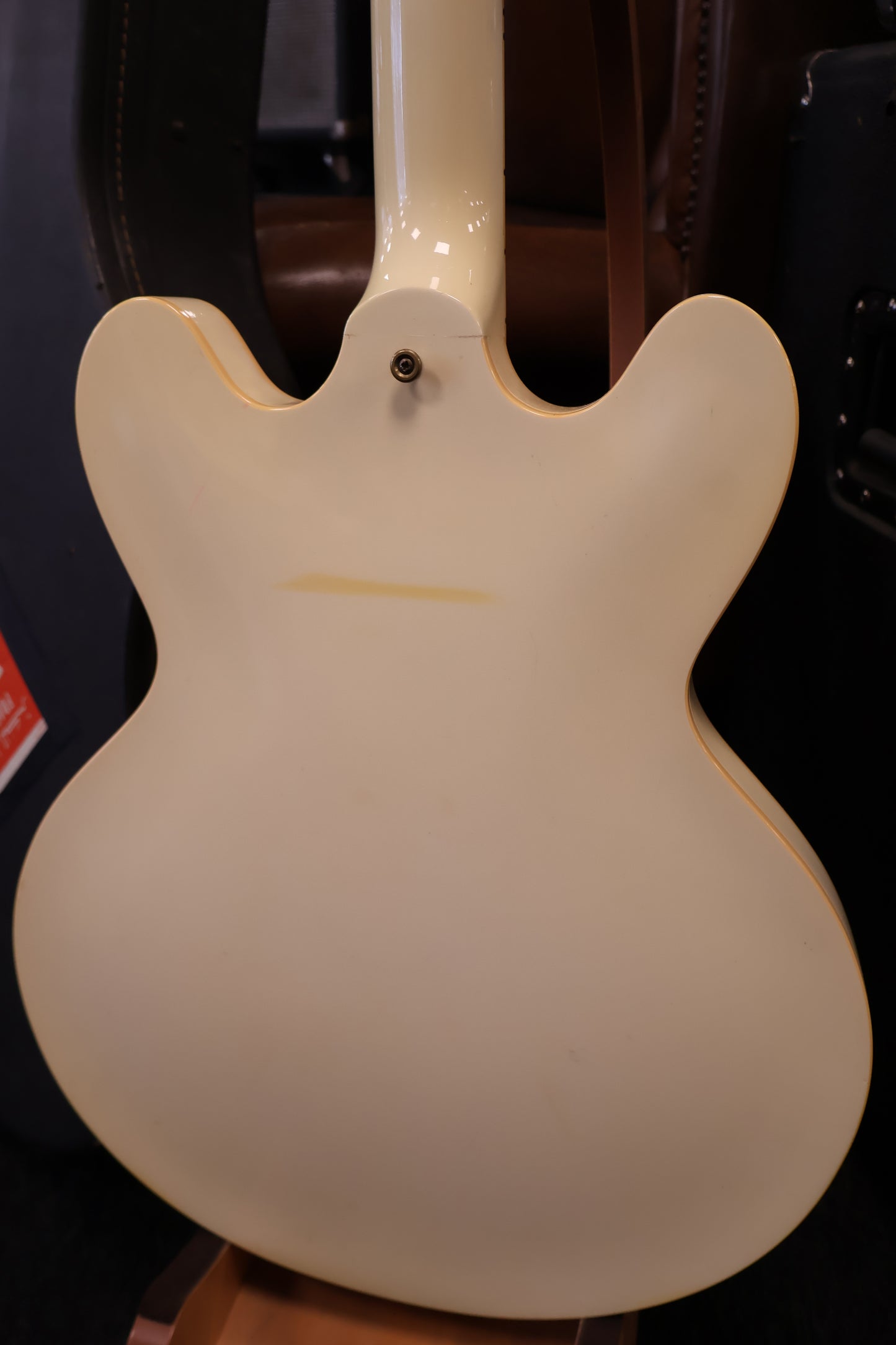 Gibson 1987 ES-335 White Gold Hardware