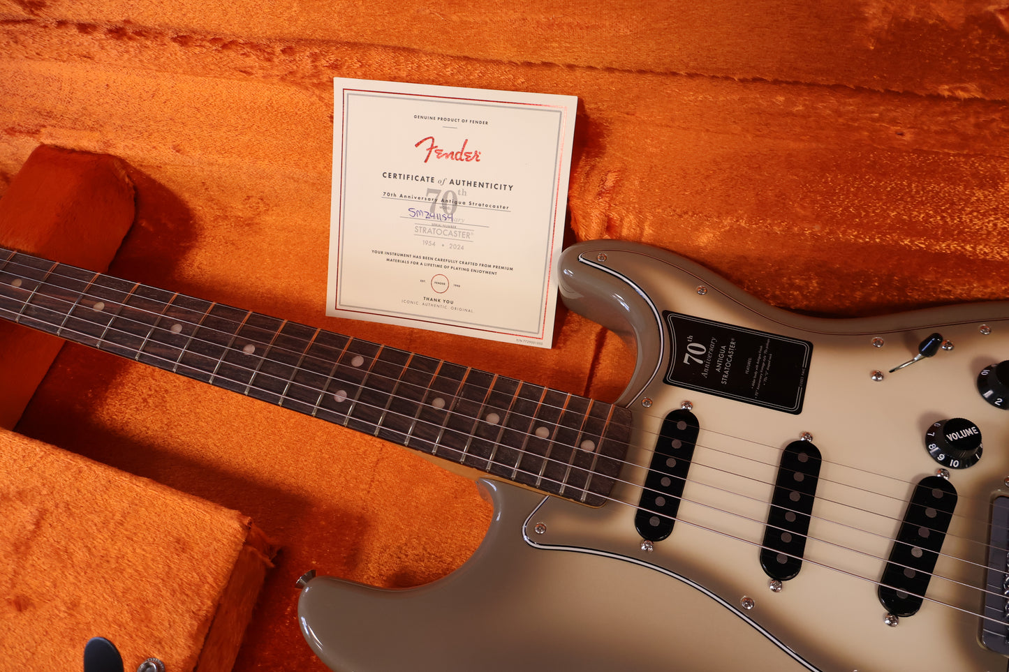 Fender 70th Anniversary Antigua Stratocaster