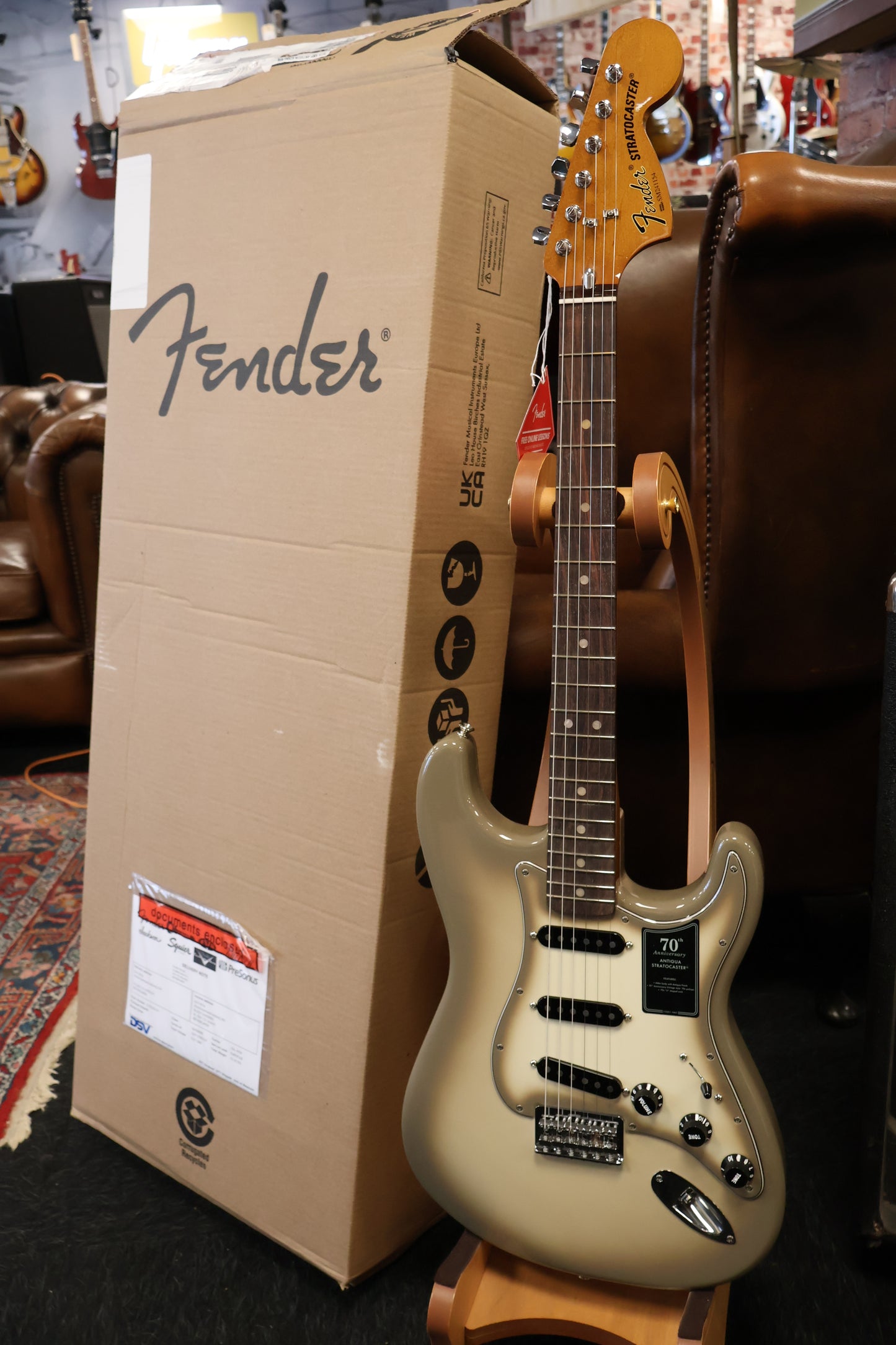 Fender 70th Anniversary Antigua Stratocaster