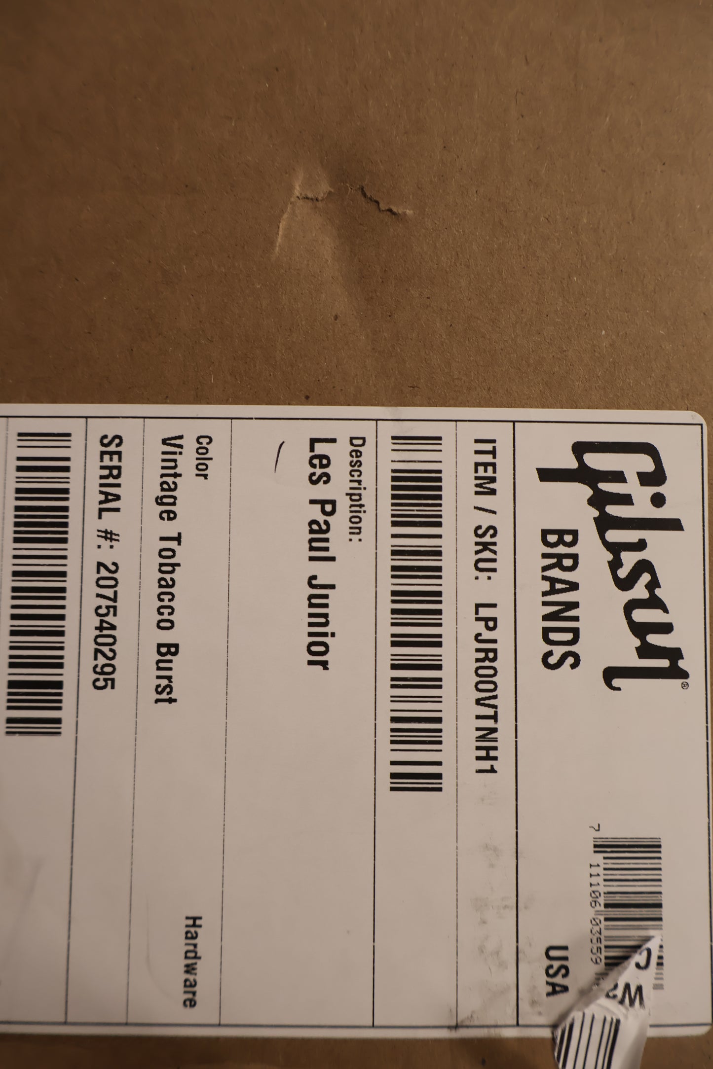 Gibson Les Paul Junior Sunburst