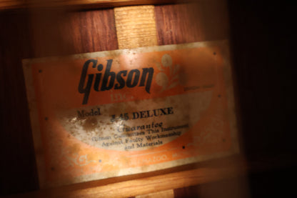 Gibson 1970s J45 Deluxe Sunburst