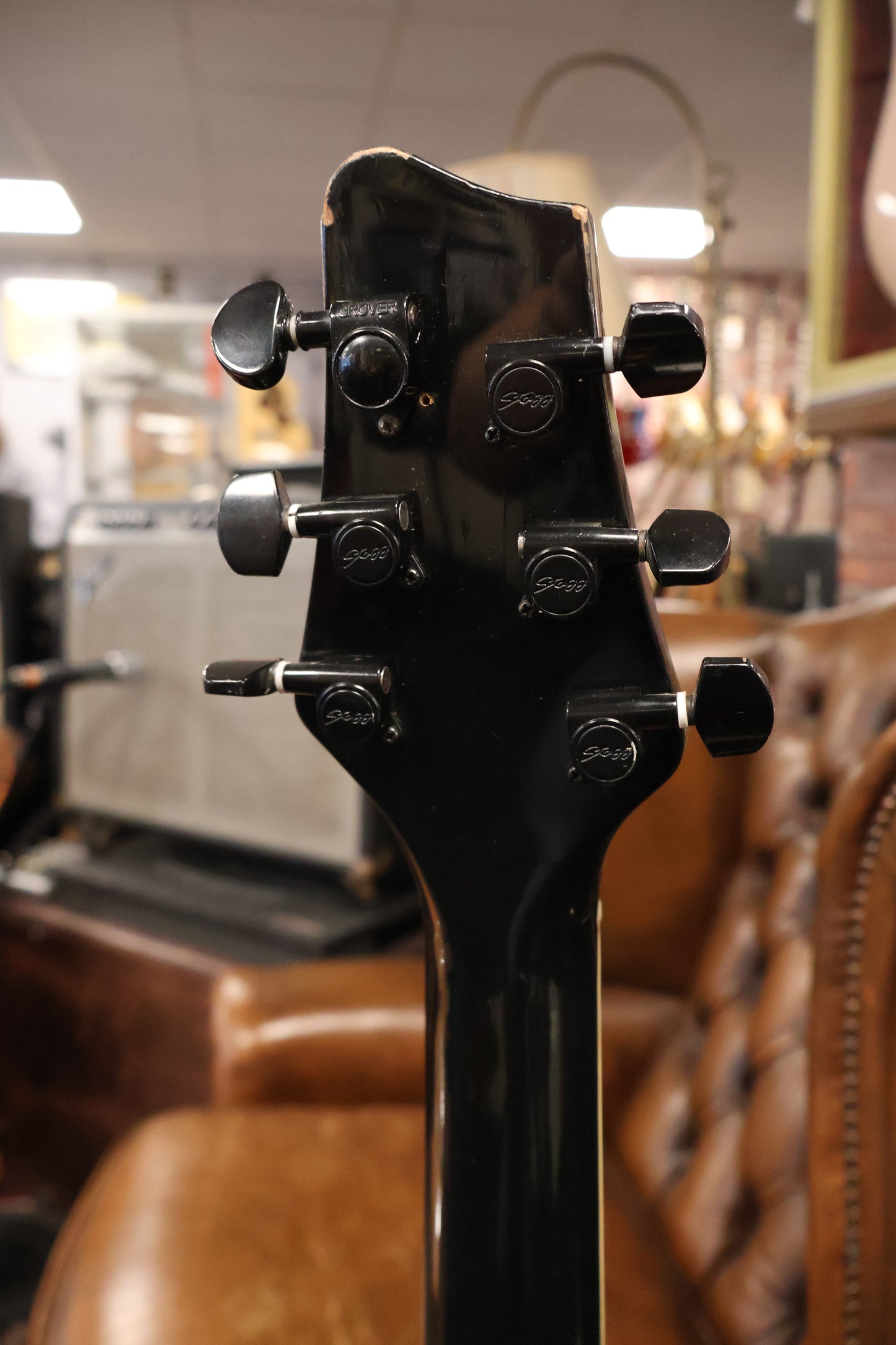 Stagg Dreadnought Lefty Black (Used)