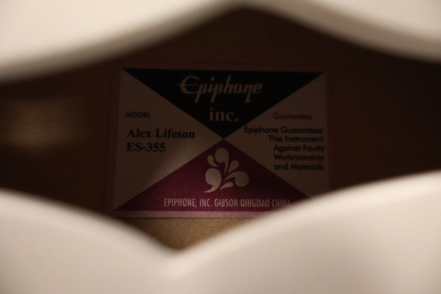 Epiphone IGC Alex Lifeson 1976 ES-355 Reissue