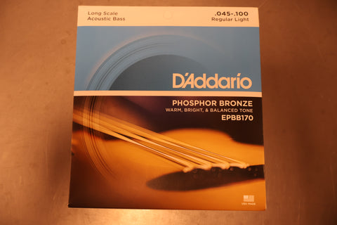 D'addario EPBB170 Phosphor Bronze Acoustic Bass