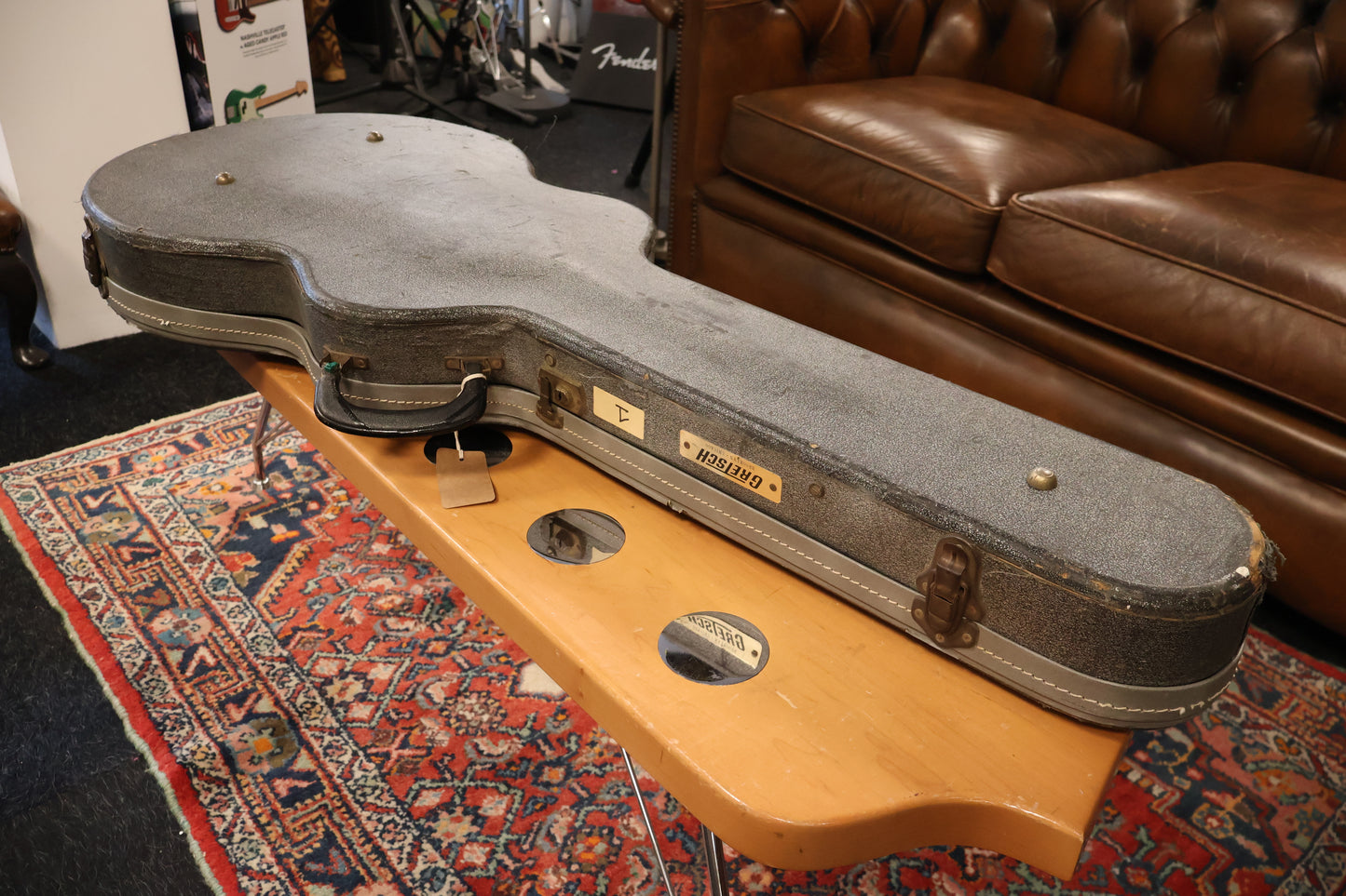 Vintage Gretsch Case Grey
