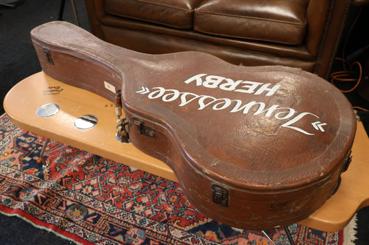 Vintage Lifton (Gibson) Case Brown Tennessee Herby