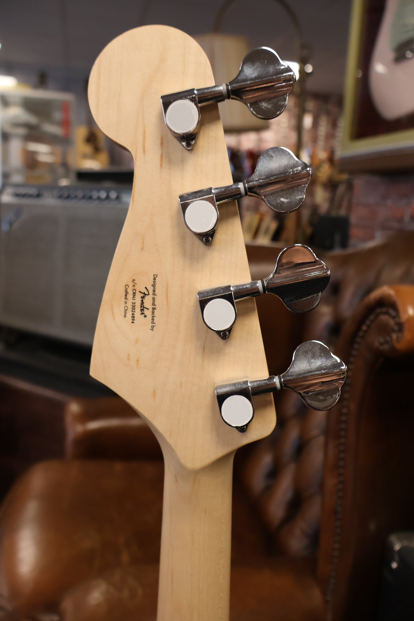 Squier Sonic Bronco Bass Arctic White (Used)