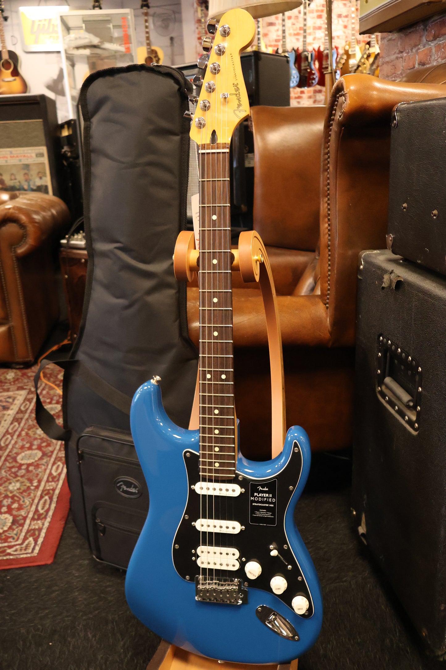 Fender Player II Modified Stratocaster HSS  Electric Blue (Used)