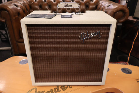 Gibson Falcon 5 Combo 1X10 Cream Bronco Oxblood Grille