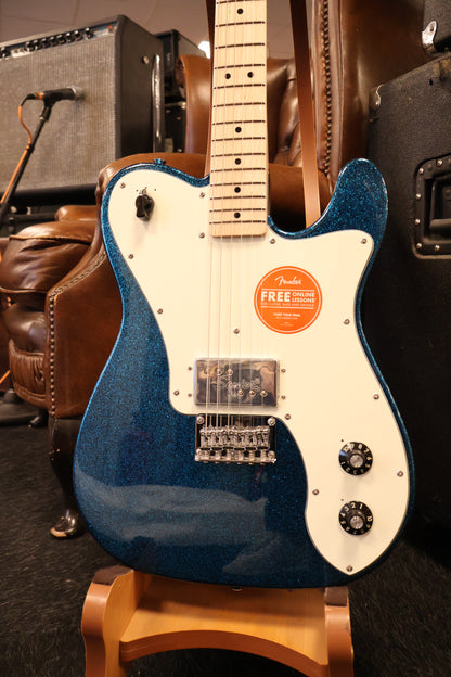 Squier Paranormal Esquire Deluxe, Maple Fingerboard - Blue Sparkle (Used)