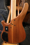 Sandberg Custom 4-S mat fnish nature mahogony body thuya top bass guitar