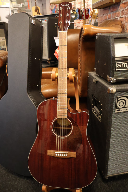 Fender CD-140SCE Dreadnought All-Mahogany w/Case (Used)