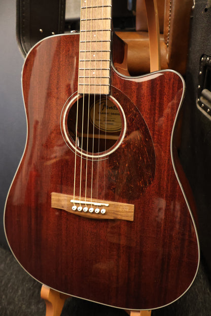 Fender CD-140SCE Dreadnought All-Mahogany w/Case (Used)
