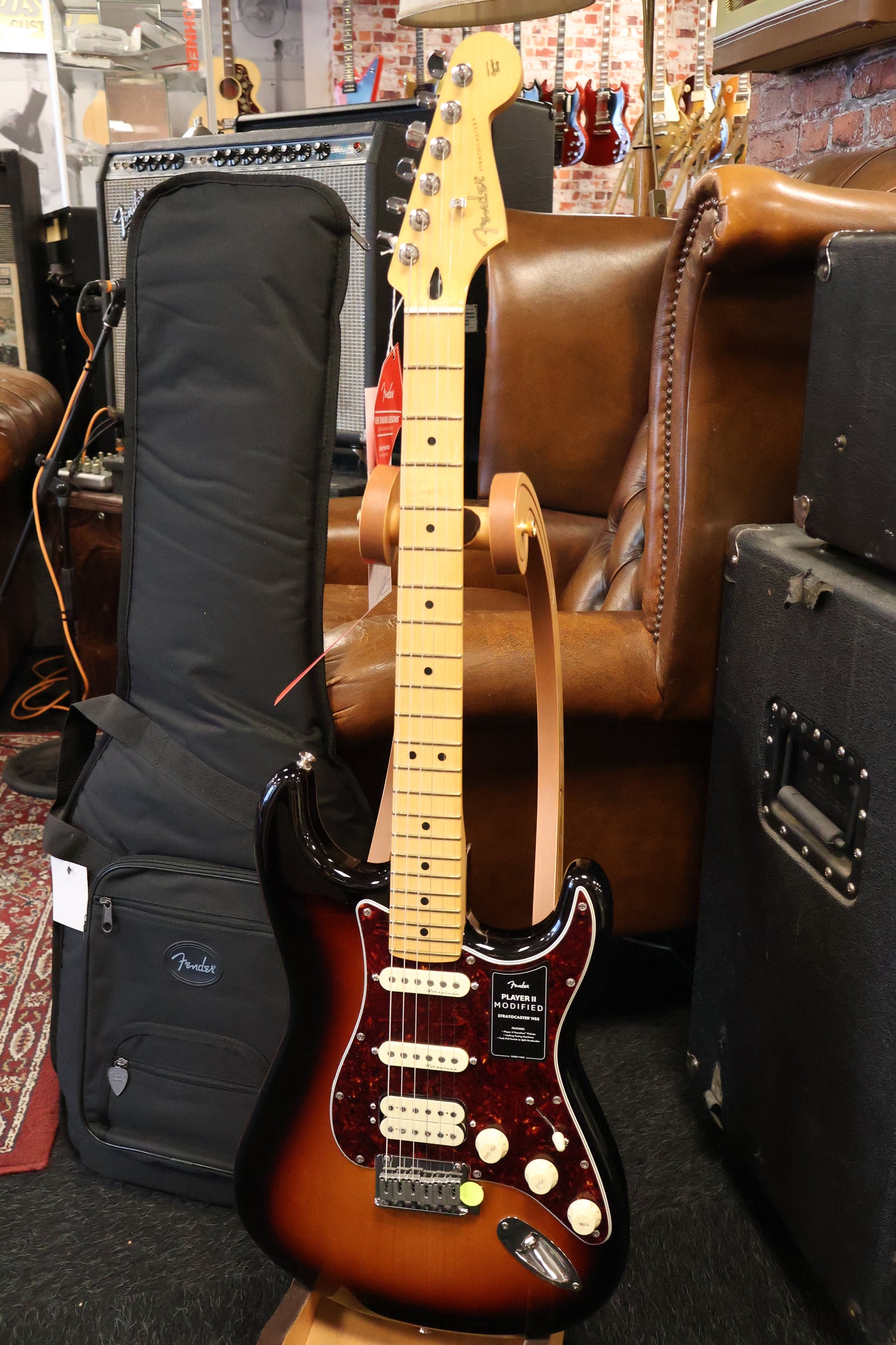 Fender Player II Modified Stratocaster HSS  3-Color Sunburst (Used)