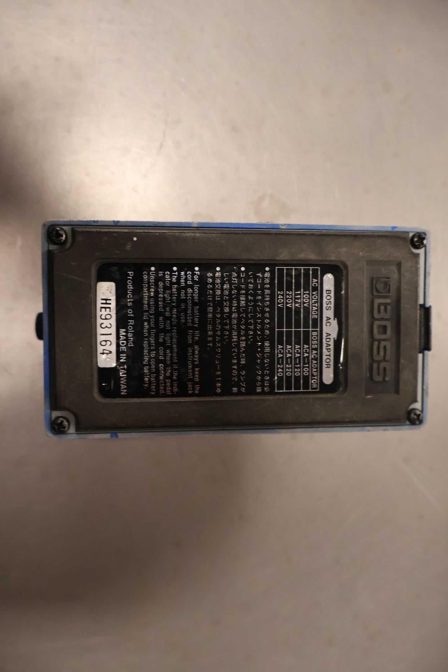 Boss CS-3 Compression Sustainer (USED)