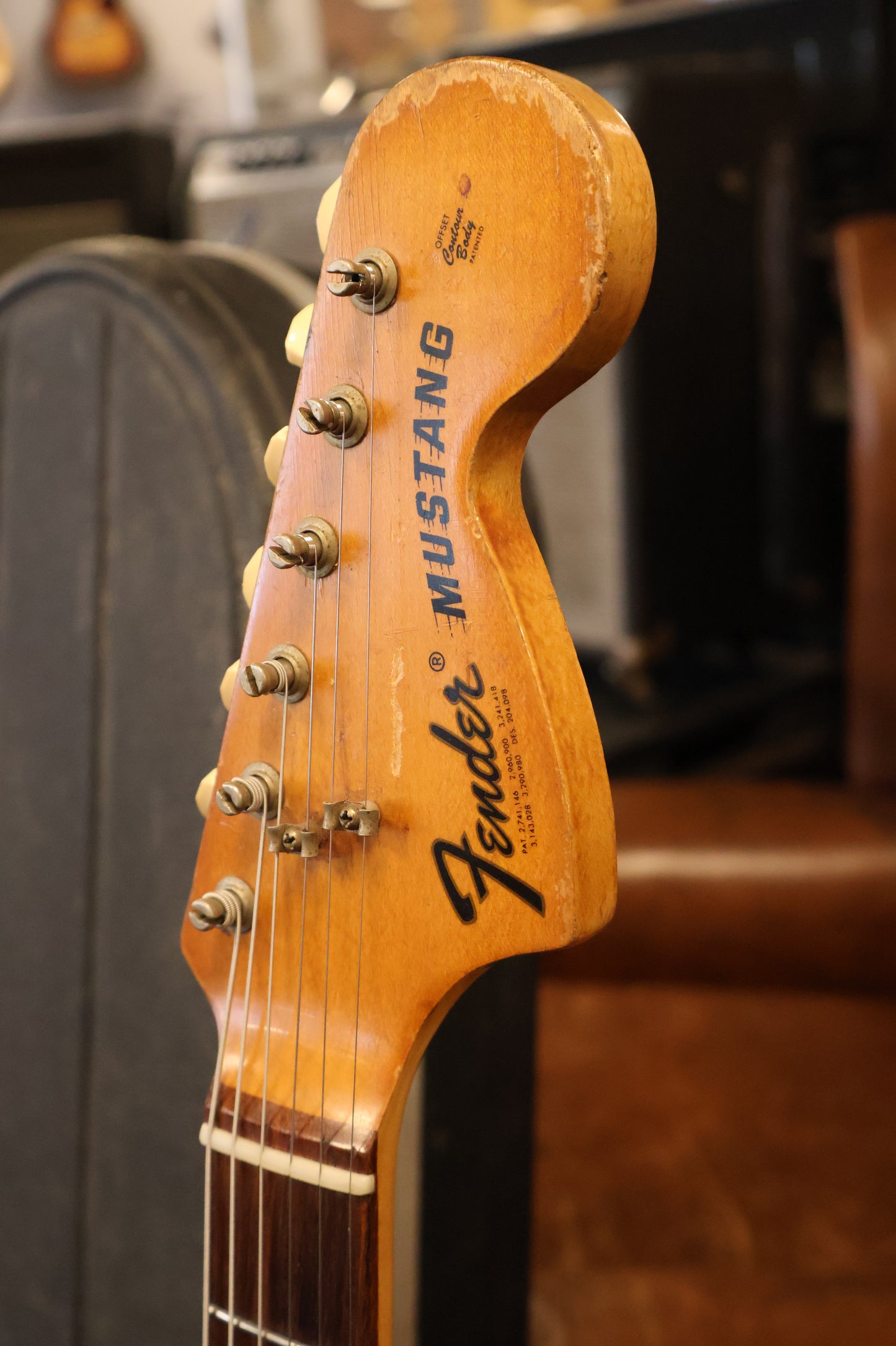 Fender 1974 Mustang Sunburst