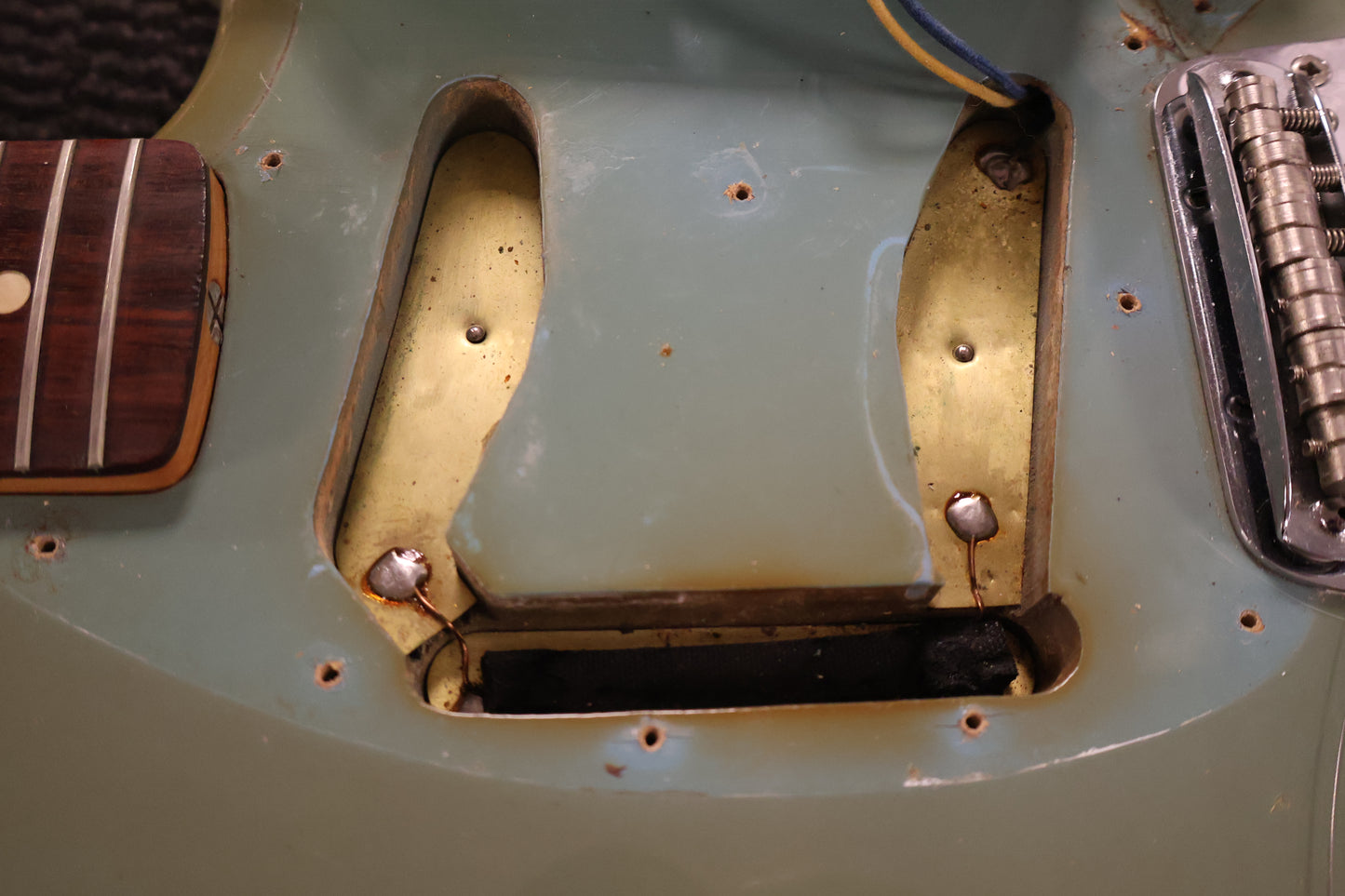 Fender 1966 Mustang Daphne Blue OHSC