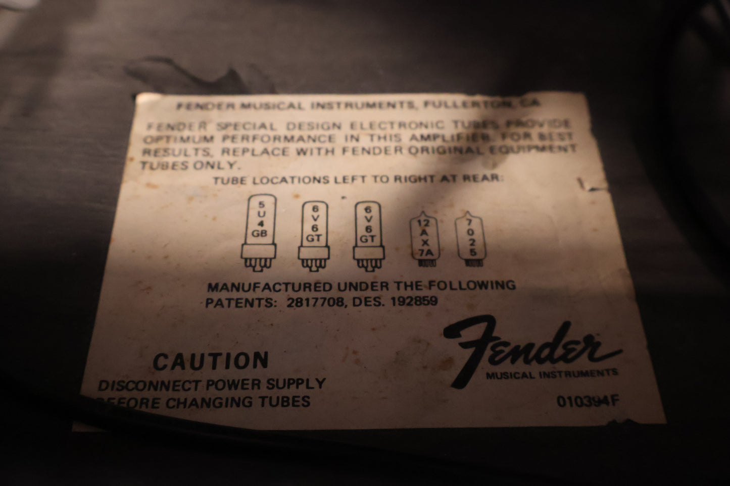 Fender 1979 Princeton EXPORT