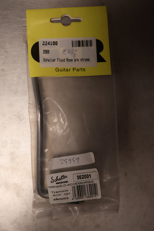 Schaller Floyd Rose Arm Set Chrome + Holder