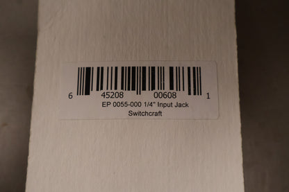 Allparts Switchcraft 1/4" Input Jack