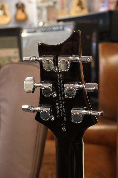 PRS SE Custom 24 Semi-Hollow Piezo, Orange Tiger Smokeburst (Used)