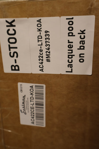 Eastman AC422-CE-LTD-KOA Grand Auditorium (B-Stock)