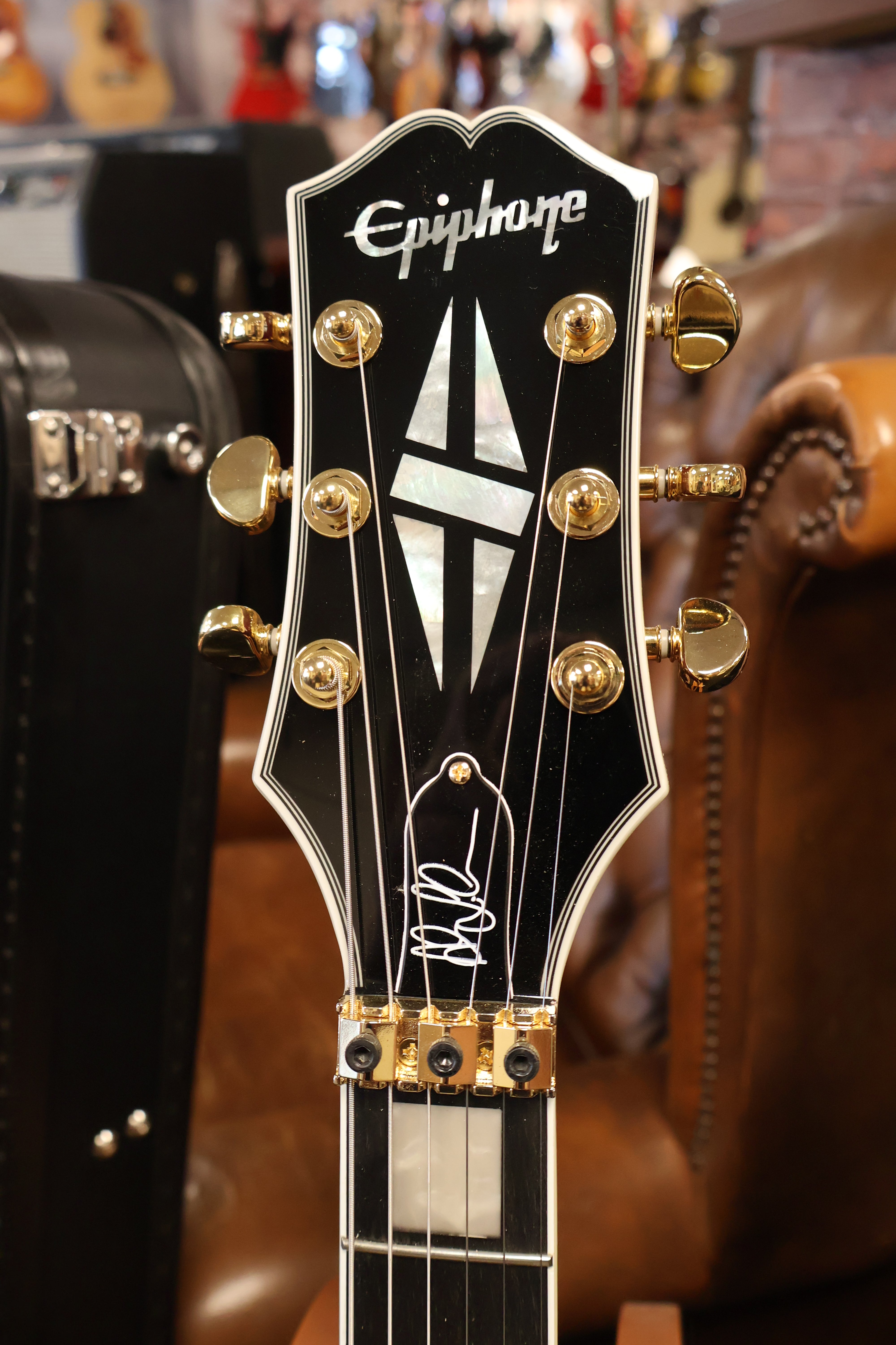 Epiphone Alex Lifeson Les Paul Custom Axcess Quilt (Incl. Hard