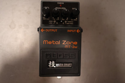 Boss MT2W Metal Zone Waza Craft (Used)