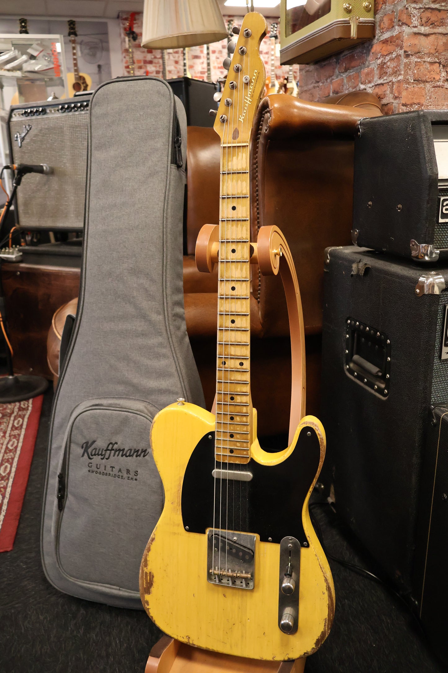 Kauffmann 56t Buttercotch Blonde Heavy Relic (Used)