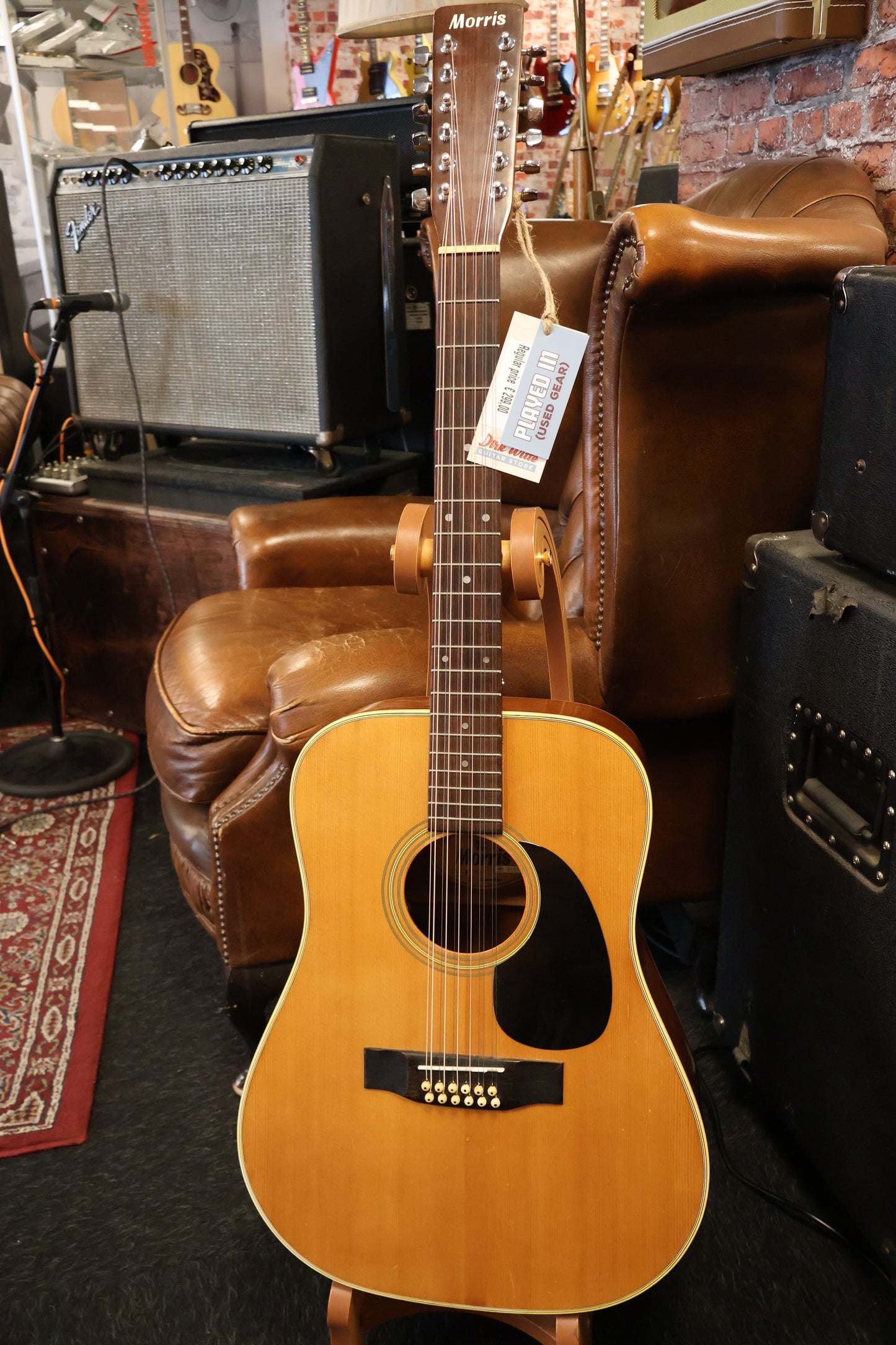 Morris B-702 Dreadnought 12 String (Used)