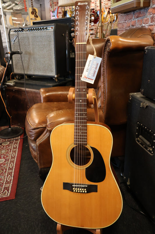 Morris B-702 Dreadnought 12 String (Used)