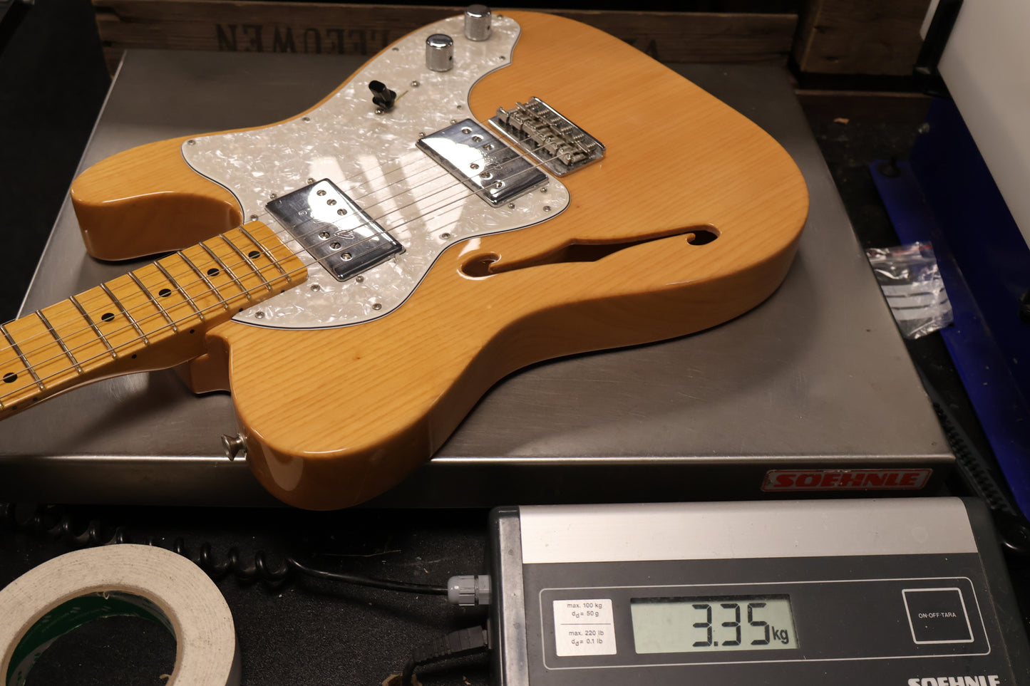 Fender American Vintage II 1972 Telecaster Thinline Aged Natural (Used)