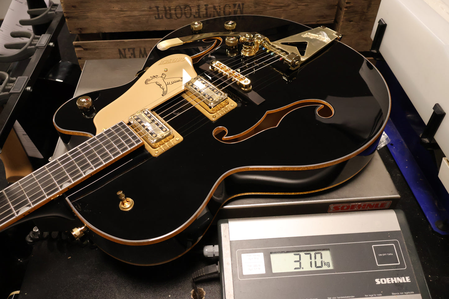 Gretsch Synchromatic Falcon Hollow Body Single-Cut with Bigsby Black