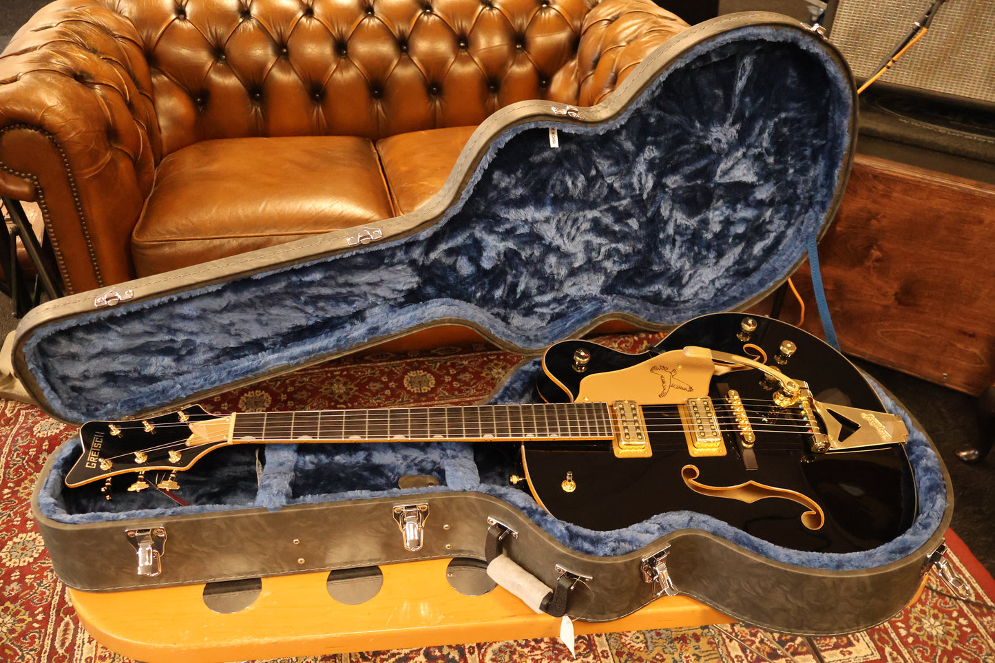 Gretsch Synchromatic Falcon Hollow Body Single-Cut with Bigsby Black