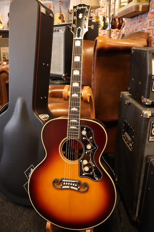 Epiphone Pre-War SJ-200 Rosewood Reissue Vintage Sunburst