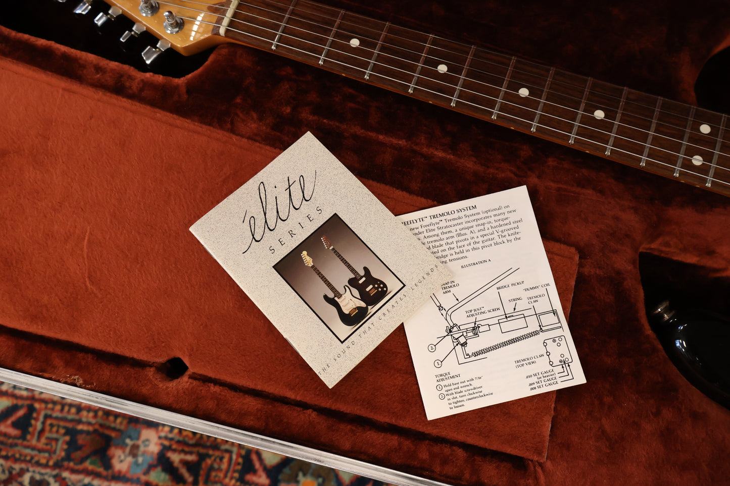 Fender 1983 Stratocaster Elite Sunburst OHSC