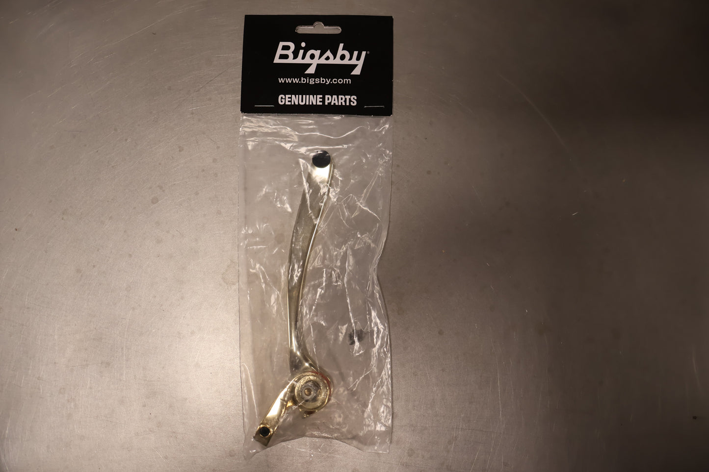 Bigsby Handle Assembly, D. Eddy. Flat Style, Gold