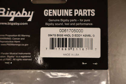 Bigsby Handle Assembly, D. Eddy. Flat Style, Gold