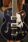 Gretsch G6136T-RR Rich Robinson Signature Raven's Breast Blue (USED)