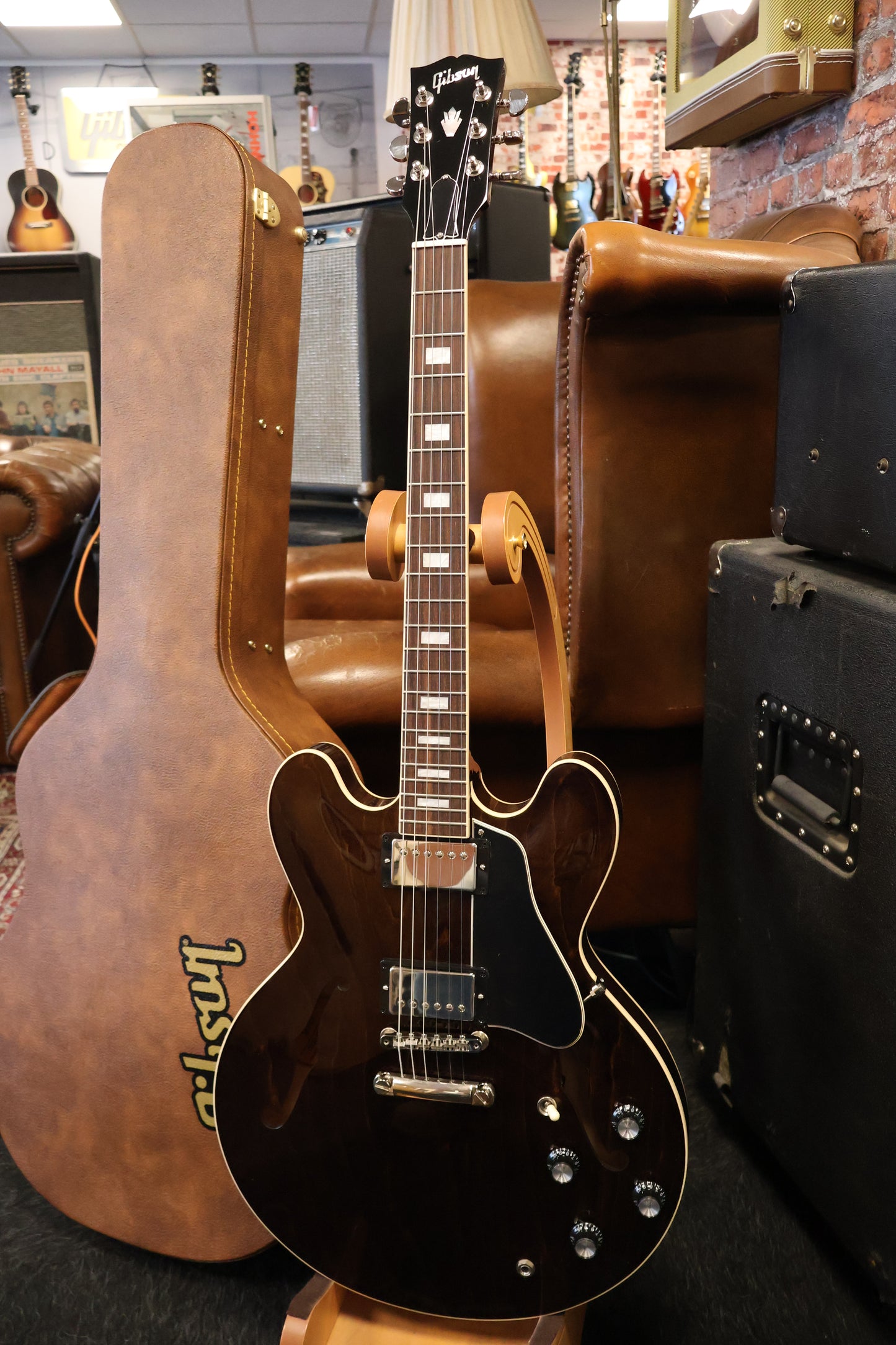 Gibson ES-335 Dark Walnut 60s