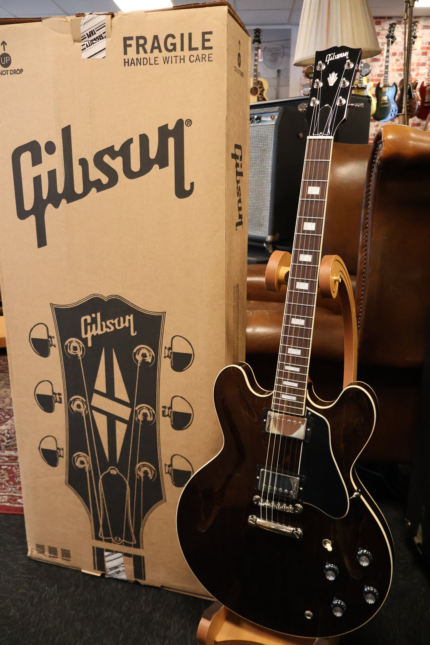 Gibson ES-335 Dark Walnut 60s